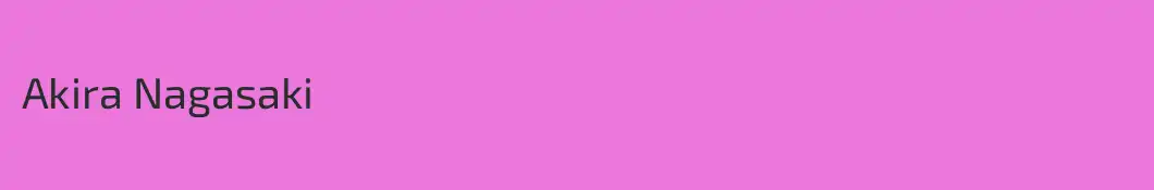 Akira Nagasaki